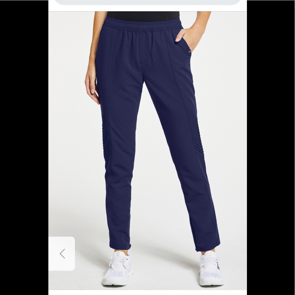 NWT Jaanuu Navy Moto Scrub Pants XXS